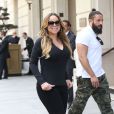  Mariah Carey sort de son h&ocirc;tel le 7 juin 2015 &agrave; Paris  