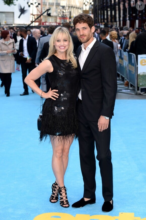 Kimberly Wyatt et Max Rogers - Avant-première du film Entourage à Londres le 9 juin 2015