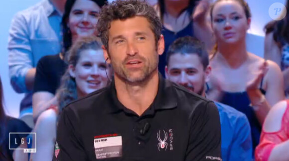 L'acteur Patrick Dempsey revient sur son départ de Grey's Anatomy, dans Le Grand Journal de Canal+, le 5 juin 2015