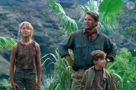Image du film Jurassic Park avec Ariana Richards, Joseph Mazzello et Sam Neil.
