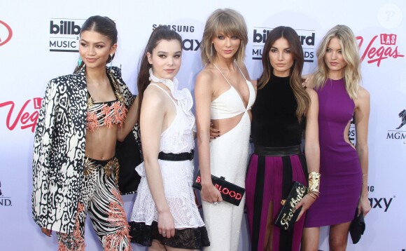 Taylor Swift, Lily Aldridge, Hailee Steinfeld, Zendaya Coleman, Martha Hunt - Soirée des "Billboard Music Awards" à Las Vegas le 17 mai 2015.  