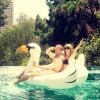 Taylor Swift et Calvin Harris, sur Instagram le 11 juin 2015