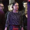 Exclusif - Katy Perry - Arrivée des people à une soirée privée au "Lucy's El Adobe Cafe" à West Hollywood, le 9 avril 2015. 