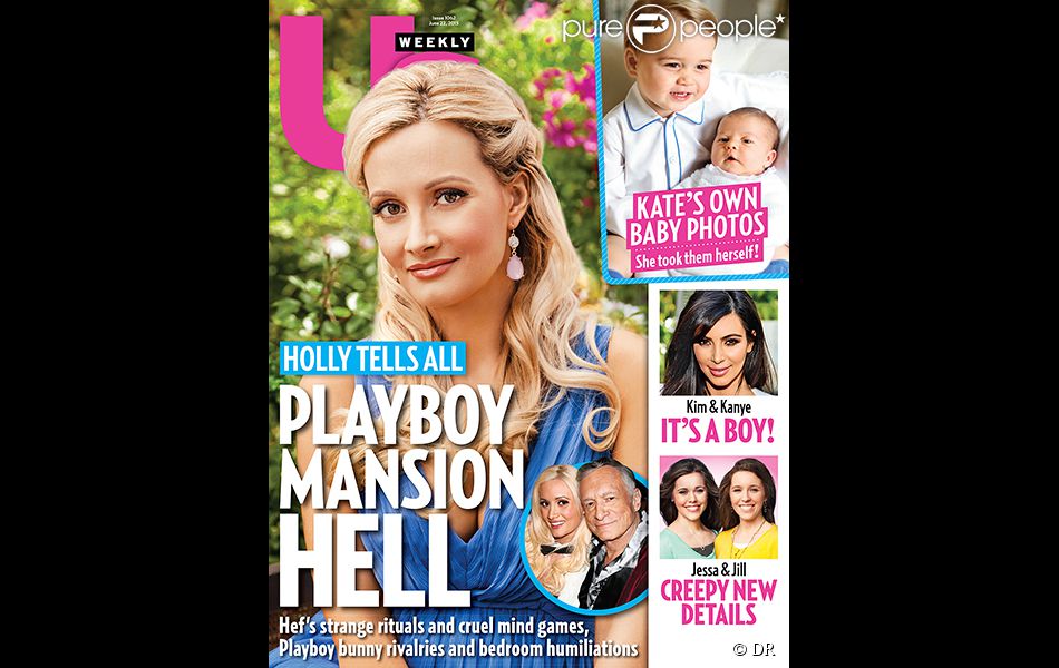 Holly Madison raconte l&#039;enfer du Playboy Mansion en couverture du magazine Us Weekly, juin 2015.