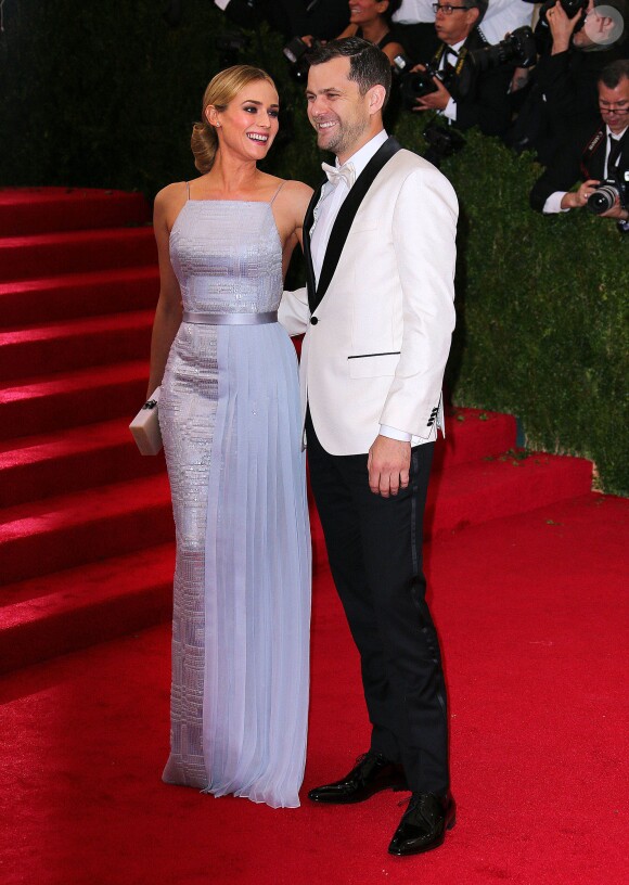 Diane Kruger et son compagnon Joshua Jackson - Soirée du Met Ball / Costume Institute Gala 2014: "Charles James: Beyond Fashion" à New York, le 5 mai 2014.