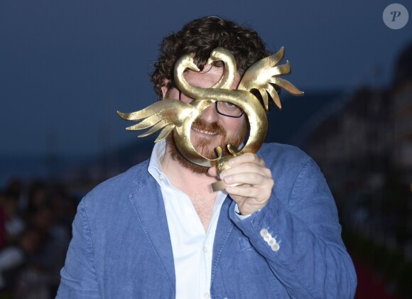 Duccio Chiarini, Grand prix pour le film "L'Éveil d'Edoardo" - Remise des prix pendant la soirée de clôture du 29e Festival de Cabourg le 13 juin 2015.