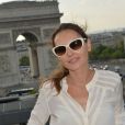  Exclusif - Virginie Ledoyen - Personnalit&eacute;s sur la terrrasse Publicis lors du 4e Champs-Elys&eacute;es Film Festival &agrave; Paris le 15 juin 2015. 