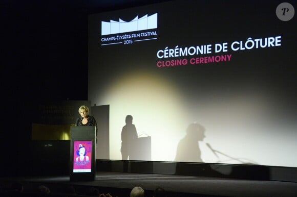 Exclusif - Sophie Dulac (organisatrice du Festival) - Soirée de clôture du 4e Champs Elysées Film Festival à Paris le 16 juin 2015