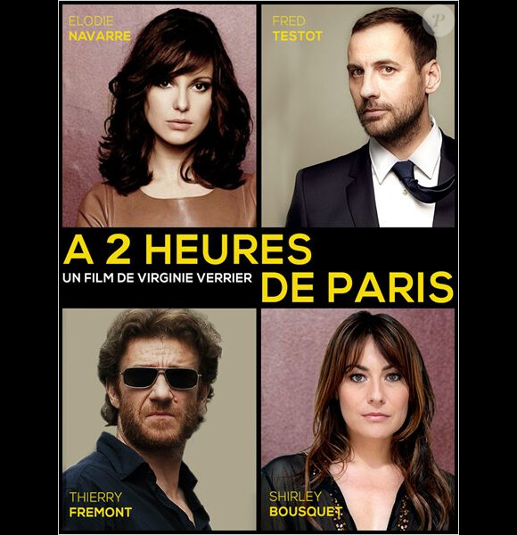 Affiche teaser du projet de film A deux heures de Paris