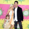 Scott Baio, son épouse Renee et leur fille Bailey aux Kids' Choice Awards au Galen Center de Los Angeles, le 23 mars 2013