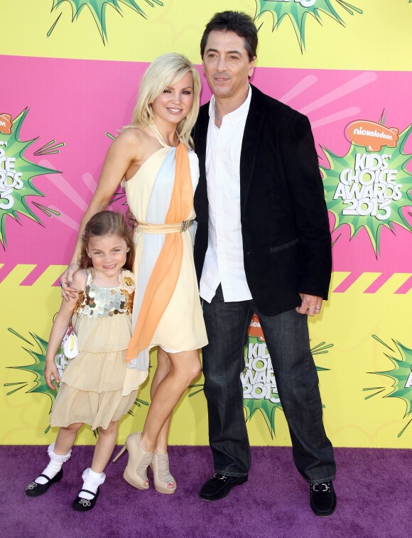Scott Baio, son épouse Renee et leur fille Bailey aux Kids' Choice Awards au Galen Center de Los Angeles, le 23 mars 2013