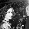 Jean-Paul Belmondo et Laura Antonelli au Festival de Cannes, mai 1974. 