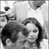 Jean-Paul Belmondo et Laura Antonelli, le 5 juillet 1976.