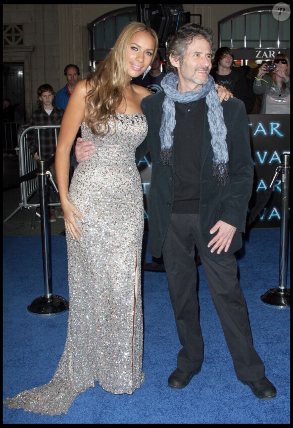 James Horner et Leona Lewis à Los Angeles en 2009. 