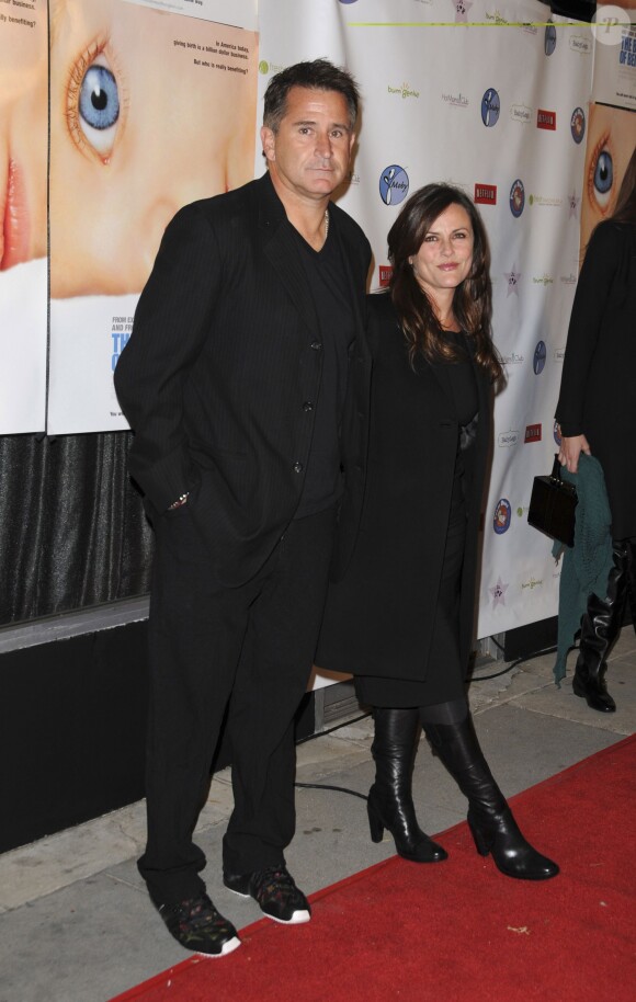 Anthony LaPaglia et Gia Carides - Premère de The Business of Being Born' à Los Angeles, le 14 janvier 2008