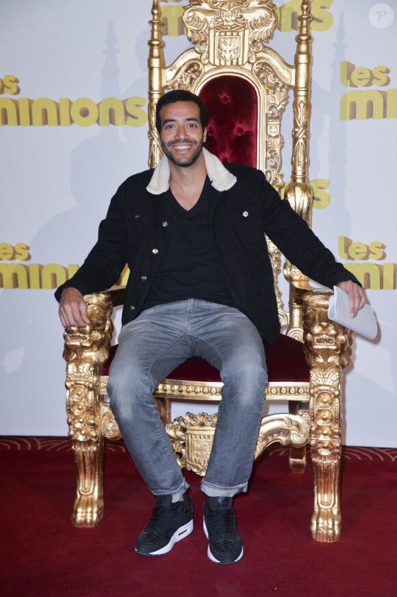 Tarek Boudali - Avant-première du film "Les Minions" au Grand Rex à Paris le 23 juin 2015.