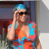 Mariah Carey fait du shopping à Cannes le 25 juin 2015