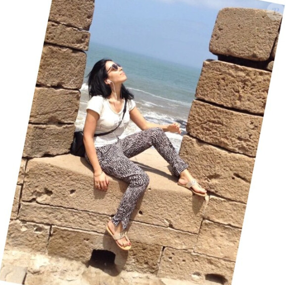 Siham Bengoua en vacances au Maroc : sublime au soleil