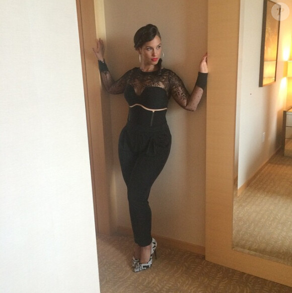 Alicia Keys, divine au soir des BET Awards 2015 à Los Angeles. Le 28 juin 2015.
