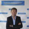 Jérôme Anthony - Présentation des nouveaux ambassadeurs et ambassadrices people de la fondation Claude Pompidou. Juin 2015.