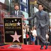 Paul Rudd, Adam Scott - Paul Rudd recevant son étoile sur le Walk of Fame à Hollywood, le 1er juillet 2015