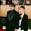 Johnny Depp et Vanessa Paradis en 2005 à Los Angeles