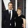 Dax Shepard et sa femme Kristen Bell - People à la soirée "Vanity Fair Oscar Party" à Hollywood, le 22 février 2015