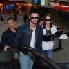 Cheryl Fernandez-Versini (Cheryl Cole) et son mari Jean-Bernard Fernandez-Versini vont prendre un avion à l'aéroport de Nice, le 16 mai 2015. 