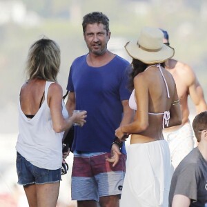Gerard Butler - Exclusif - Les célébrités ont fêté le 4 juillet (Le Jour de l'Indépendance des Etats-Unis) chez Chris Chelio dans sa maison à Malibu, le 4 juillet 2015