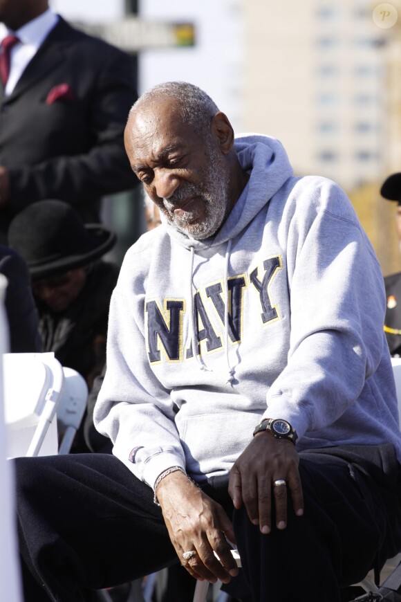 Bill Cosby lors d'une cérémonie "veterans day" à Philadelphie, le 11 novembre 2014 