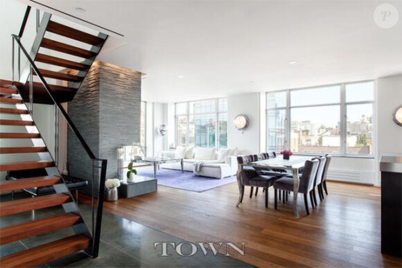 Le penthouse loué par Katie Holmes dans le quartier de Chelsea à New York, moyennant 25 000 dollars par mois.
