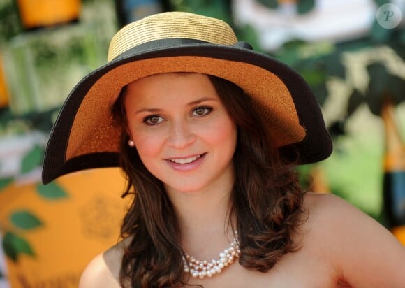 Sasha Cohen lors de l'événement Veuve Clicquot Polo Classic au Liberty State Park de Jersey City, le 1er juin 2013