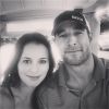 Sasha Cohen et son fiancée Tom May - photo publiée le 14 juin 2015