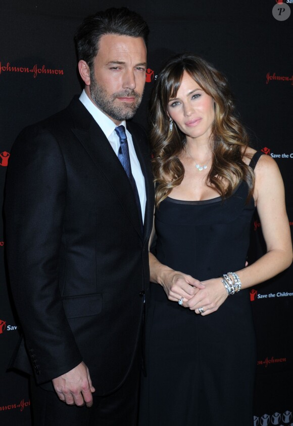 Ben Affleck et Jennifer Garner au Save the Children Illumination Gala à New York le 19 novembre 2014.