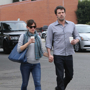 Ben Affleck et Jennifer Garner à Santa Monica, Los Angeles, le 18 février 2014.