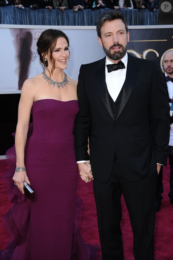 Jennifer Garner et Ben Affleck aux Oscars 2013.