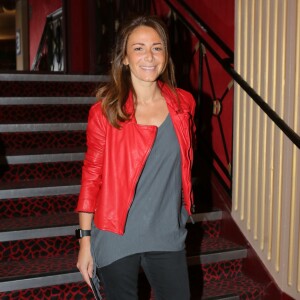 Elsa Fayer - Défilé Franck Sorbier haute couture automne-hiver 2015-2016 à Paris, le 8 juillet 2015.