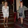 Tal et Fauve Hautot - Défilé Franck Sorbier haute couture automne-hiver 2015-2016 à Paris, le 8 juillet 2015.