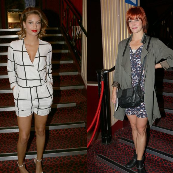 Tal et Fauve Hautot - Défilé Franck Sorbier haute couture automne-hiver 2015-2016 à Paris, le 8 juillet 2015.