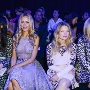 Petra Nemcova et Melanie Thierry assistent au défilé Zuhair Murad (collection haute couture automne-hiver 2015-2016) au Palais de Tokyo. Paris, le 9 juillet 2015.