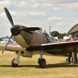 Le prince William au musée impérial de la Guerre à Duxford le 9 juillet 2015