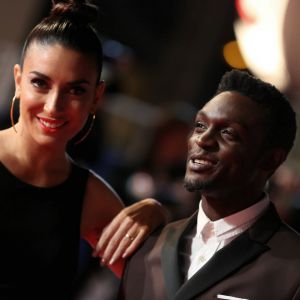 Corneille et sa femme Sofia de Medeiros - 16ème édition des NRJ Music Awards à Cannes. Le 13 décembre 2014