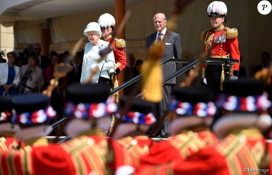 La reine Elisabeth II d'Angleterre et le prince Philip, duc d'Edimbourg