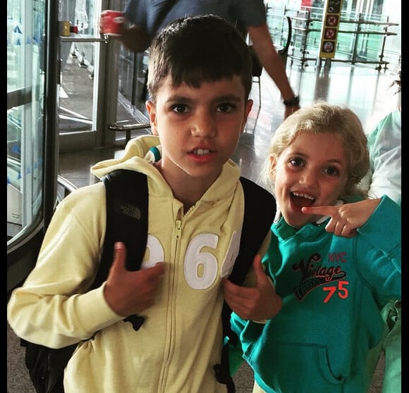 Peter Andre a posté une photo de ses enfants sur Instagram / juin 2015