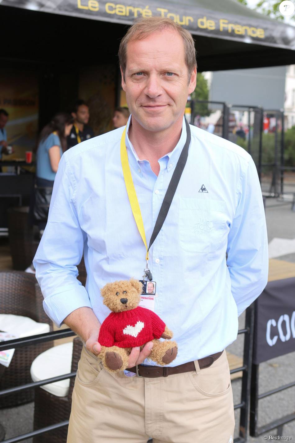 Exclusif - Christian Prudhomme (directeur du Tour de France) - Course par équipe étape du coeur ...