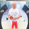 Exclusif - Jean-François Pescheux - Course par équipe "étape du coeur" avec Mécénat Chirurgie Cardiaque sur le Tour de France au départ de Vannes le 12 juillet 2015.