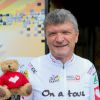 Exclusif - Bernard Thévenet - Course par équipe "étape du coeur" avec Mécénat Chirurgie Cardiaque sur le Tour de France au départ de Vannes le 12 juillet 2015.