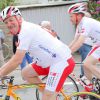 Exclusif - Jean-François Pescheux - Course par équipe "étape du coeur" avec Mécénat Chirurgie Cardiaque sur le Tour de France au départ de Vannes le 12 juillet 2015.