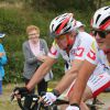 Exclusif - Christian Morin, Eric Ligneron - Course par équipe "étape du coeur" avec Mécénat Chirurgie Cardiaque sur le Tour de France au départ de Vannes le 12 juillet 2015.