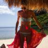 Ronan Keating et sa future-femme Storm Uechtritz (en maillot) sont en vacances dans les Caraïbes / Juillet 2015